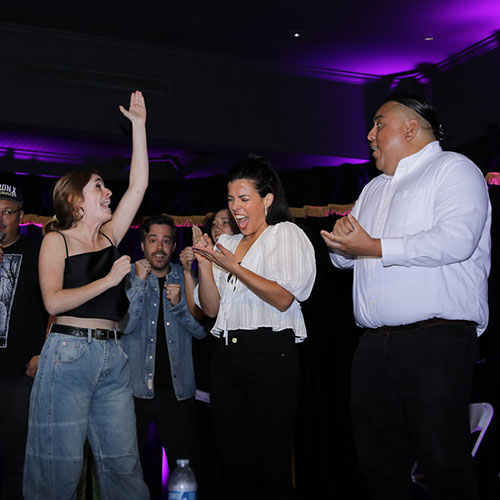 dancing people