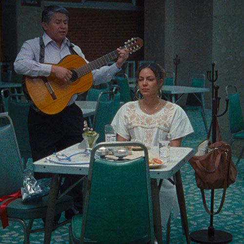 woman at the restaurant
